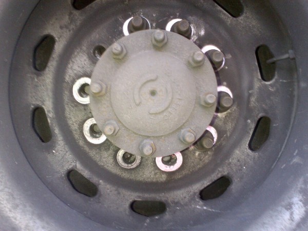 A wheel that was likely just miles away from a full separation.