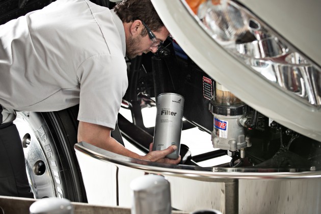 Mack Trucks announced it extended service intervals for diesel particulate filters and diesel engine oil and filter changes on all model year 2011 and newer Mack diesel engines.