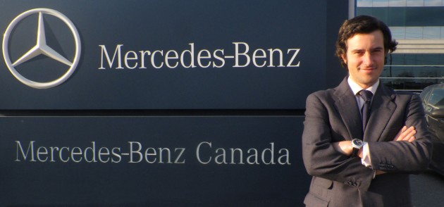 Pablo De La Pena, head of Mercedes-Benz's Canadian van operations.