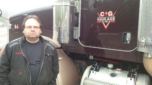 Frank Naccarato, fleet manager, C&G Haulage.