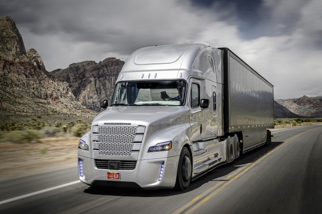 An organization wants to build a corridor between Manitoba and Mexico that would allow autonomous trucks.