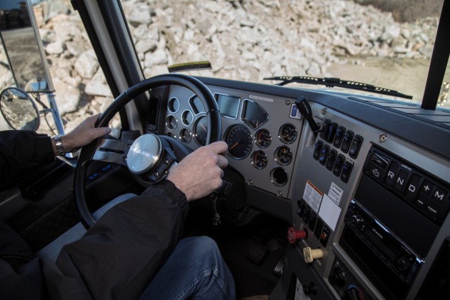 Mack Granite mDrive HD Cab Interior