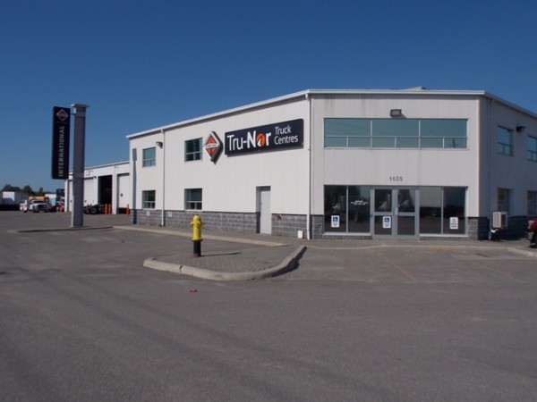 The Sudbury Tru-Nor Truck Centres International dealership.