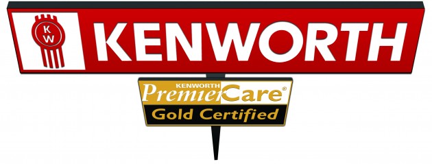 Kenworth PremierCare Gold Certified Sign