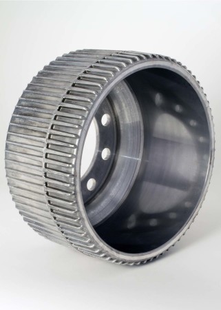 Gunite's MMC brake drum, currently in development.