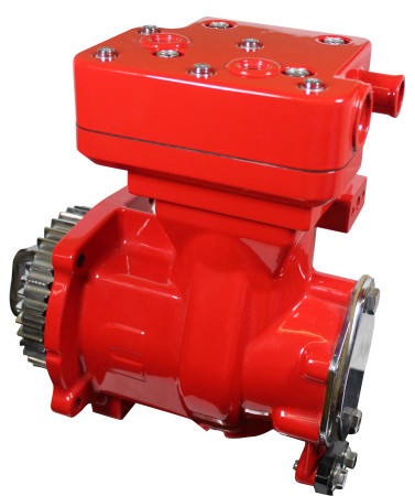 A Wabco Cummins air compressor.