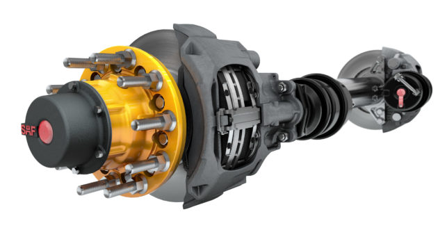 The SAF P89 air disc brake