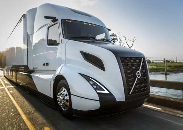 Volvo's new SuperTruck.