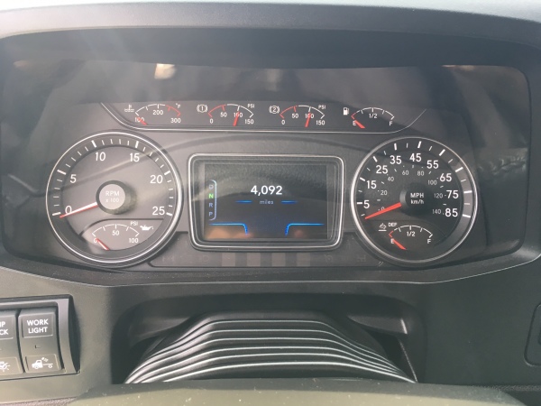 A more vibrant driver display is found on the LT. Virtual gauges are displayed there.